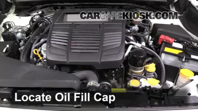 2015 Subaru WRX Limited 2.0L 4 Cyl. Turbo Huile Ajouter de l'huile